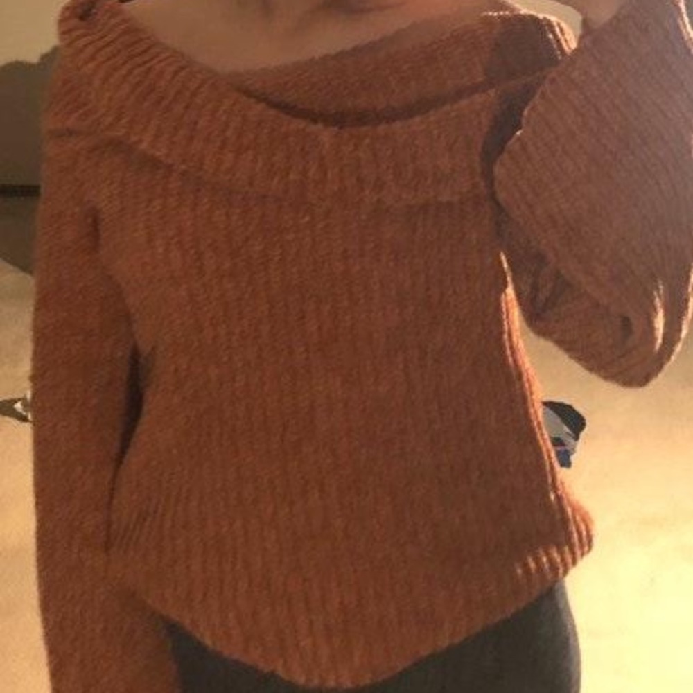 SALE forever 21 off the shoulder sweater <3